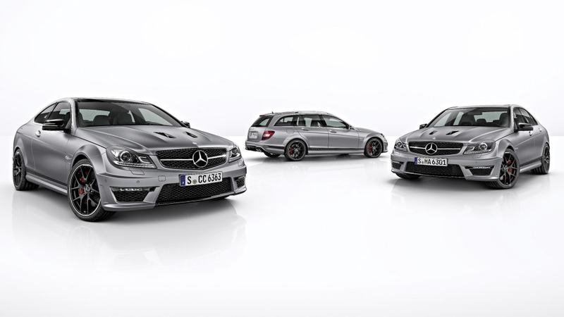 Illustration for article titled Mercedes-Benz C63 AMG Edition 507: A Black Series For The Masses